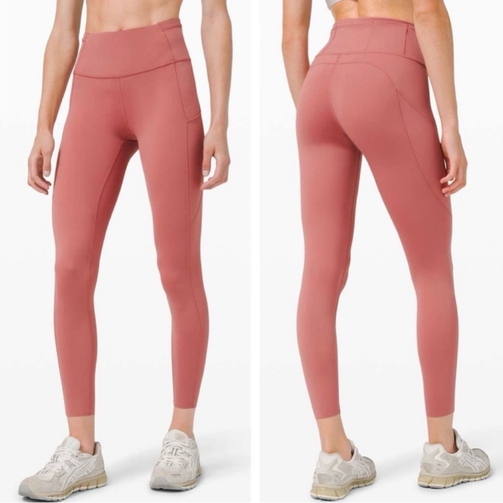 Lululemon Fast And Free High Rise Tight 25” *Cool